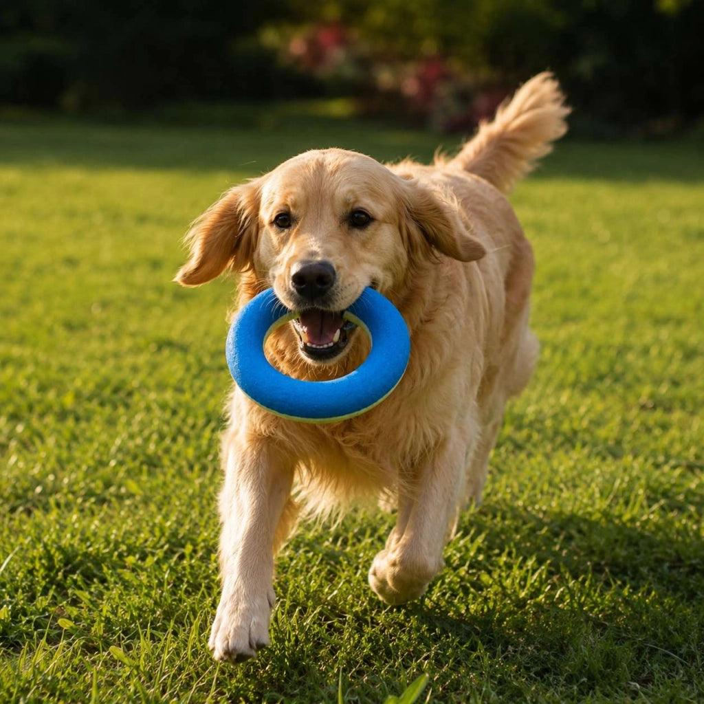 GIOCO PER CANI ANELLO STILE PALLA DA TENNIS