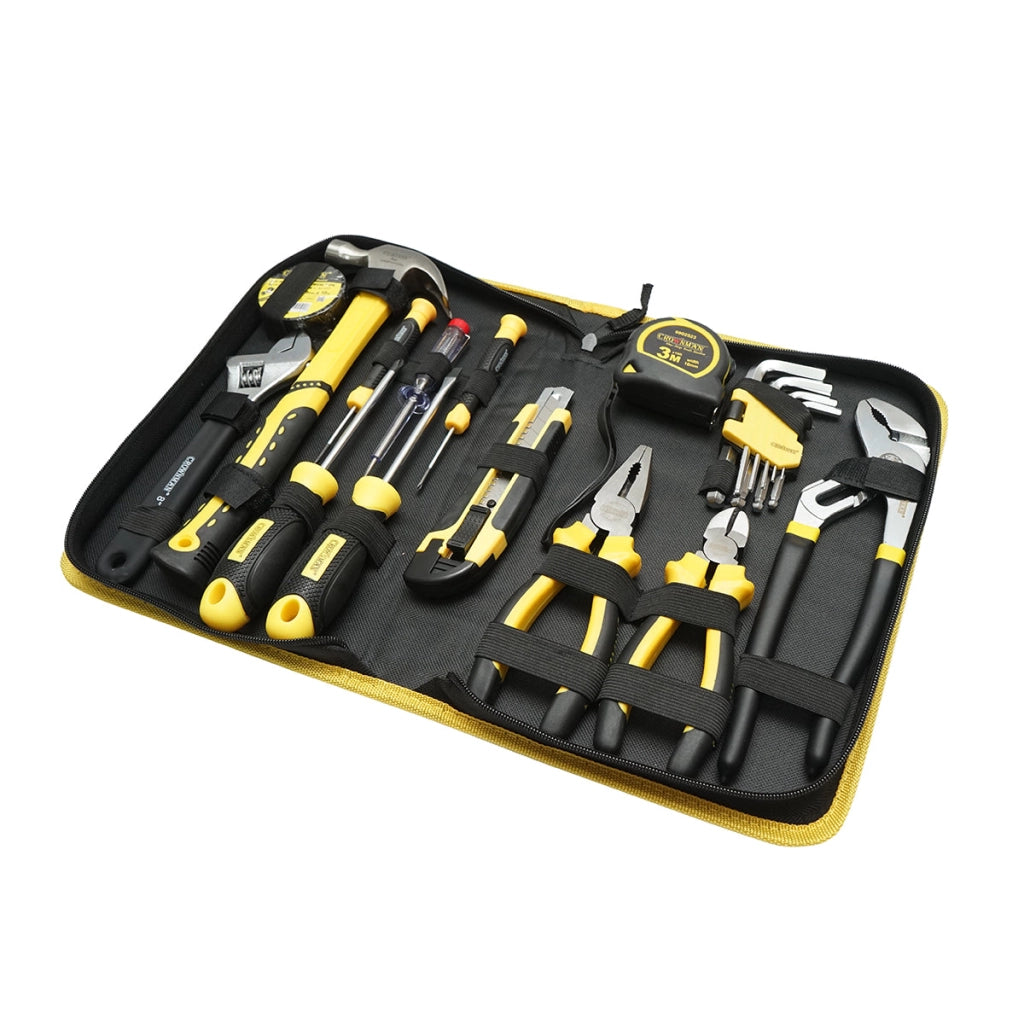 Set di attrezzi e utensili combinati, 22 pezzi, Crownman.