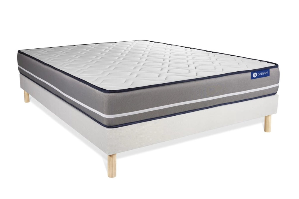 Kit rete e materasso matrimoniale Actimemo pur 150x190cm - Spessore : 20cm- memory foam - rigido