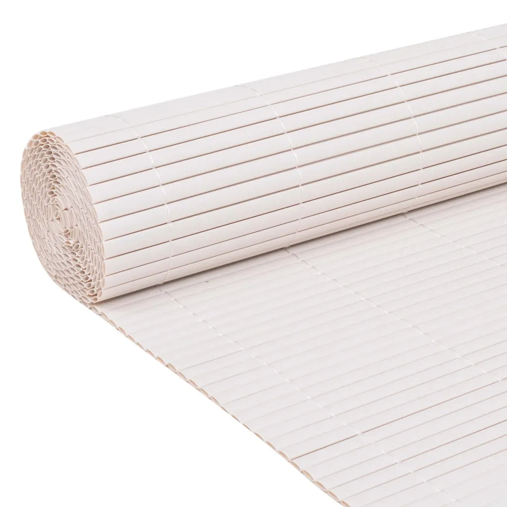 Recinzione per Giardino Bianco 150 x 300 cm PVC 43632