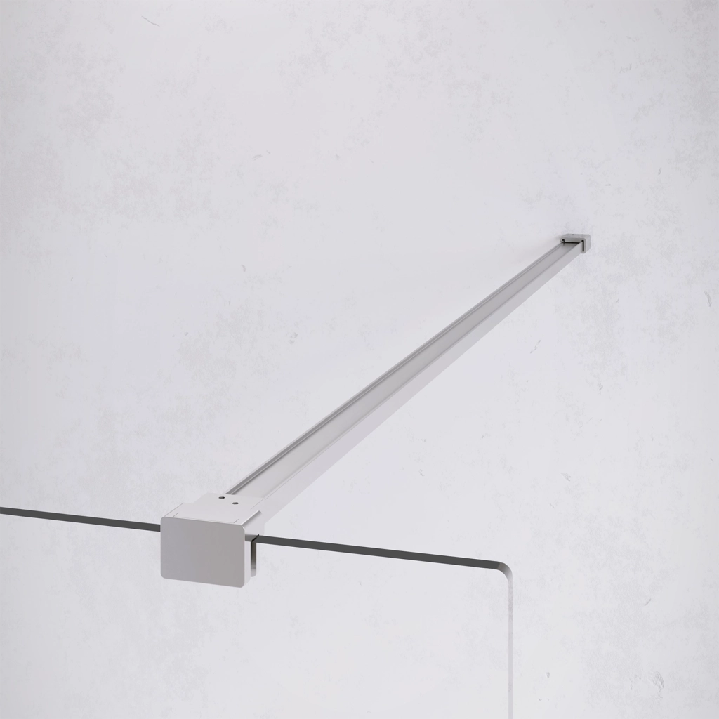 Parete doccia walk-in 120 cm 8mm trasparente anticalcare h200 | Lazaros