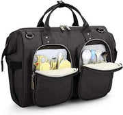 Set di cura per bambole - 36 x 18 x 34 cm - Grigio scuro