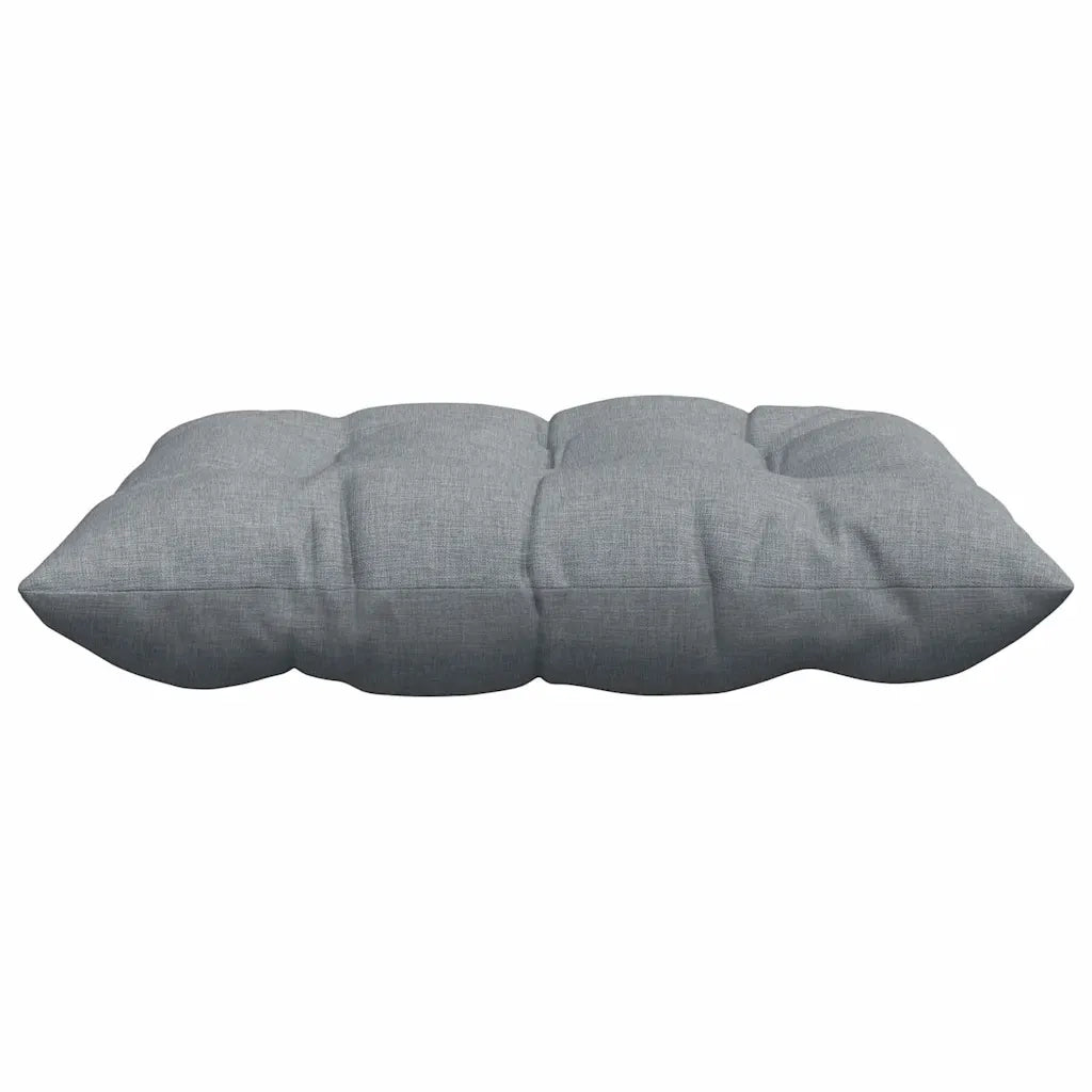 Cuscini per Seduta 4 pcs Grigio chiaro 40 x 40 x 6 cm Tessuto 42015146