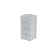 Cassettiera bianca cm 39x38,5x80,5h