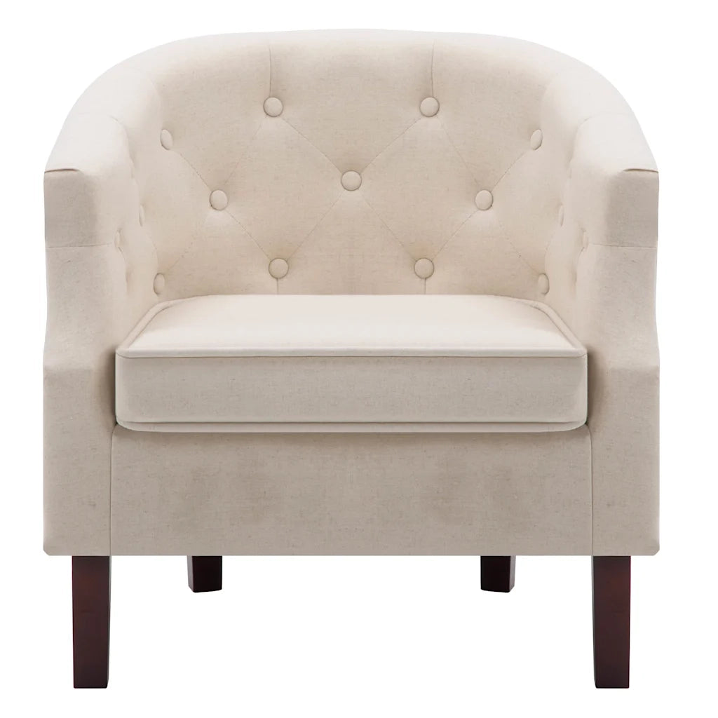 Poltrona Beige in Tessuto 247002