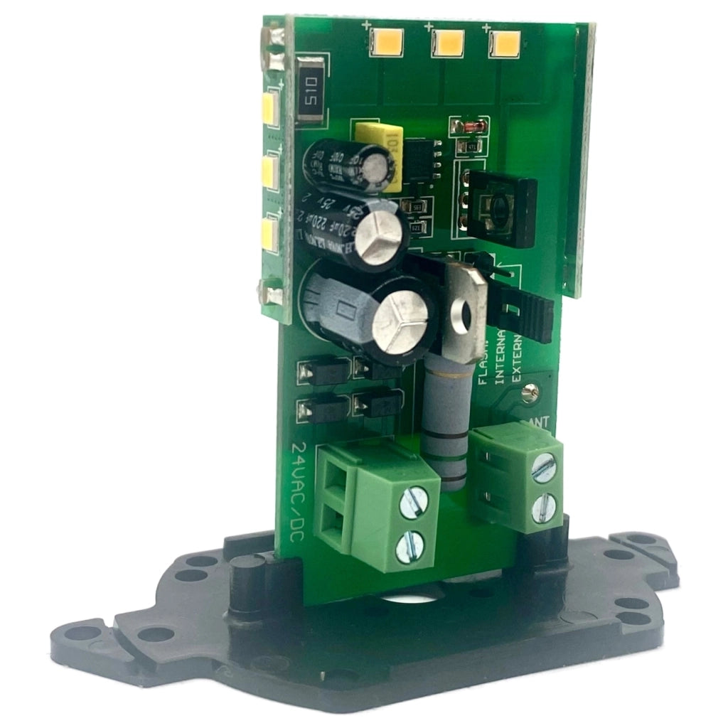 CIRCUITO RICAMBIO LAMPEGGIANTE LED 24V 12V SI ADATTA A BFT RADIUS R1 R2 BT LAMP