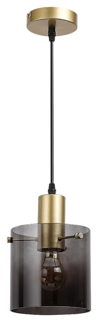 Lampada sospensione moderna Rabalux Donati oro E27 Ø15