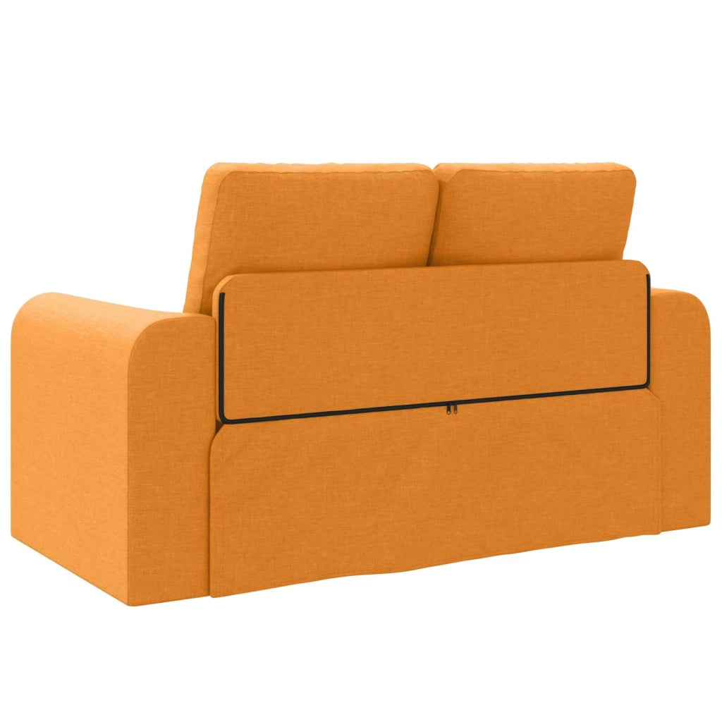 Divano letto | Sof¨¤ letto | Letto singolo 60cm Giallo Scuro Tessuto
