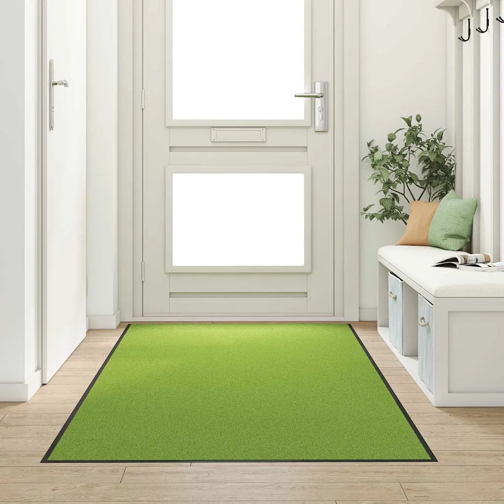 Tappetino Altro Verde e Nero 120 x 250 cm Poliammide e PVC 4100729