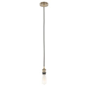 Italux Classo lampada a sospensione DS-M-034 ottone antico