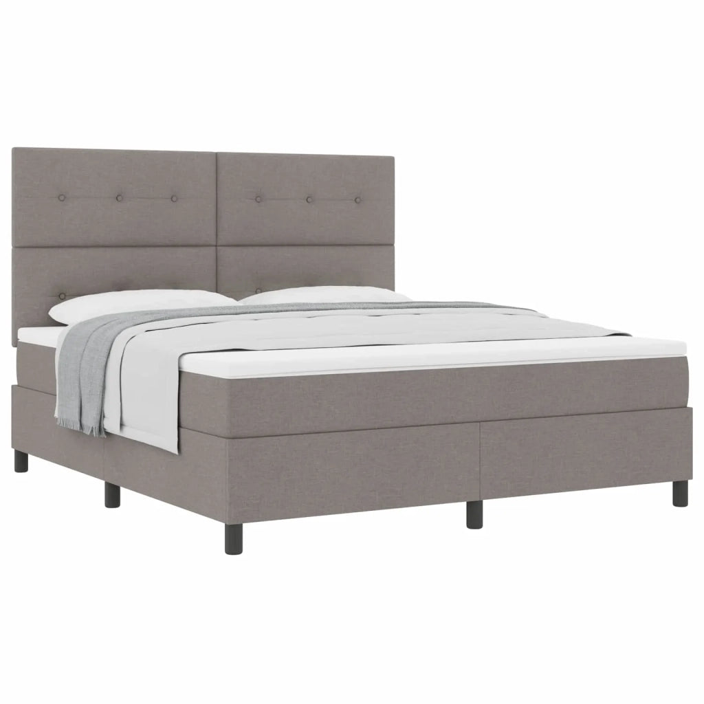 Letto a molle con materasso con led Talpa 180 x 200 cm Tessuto