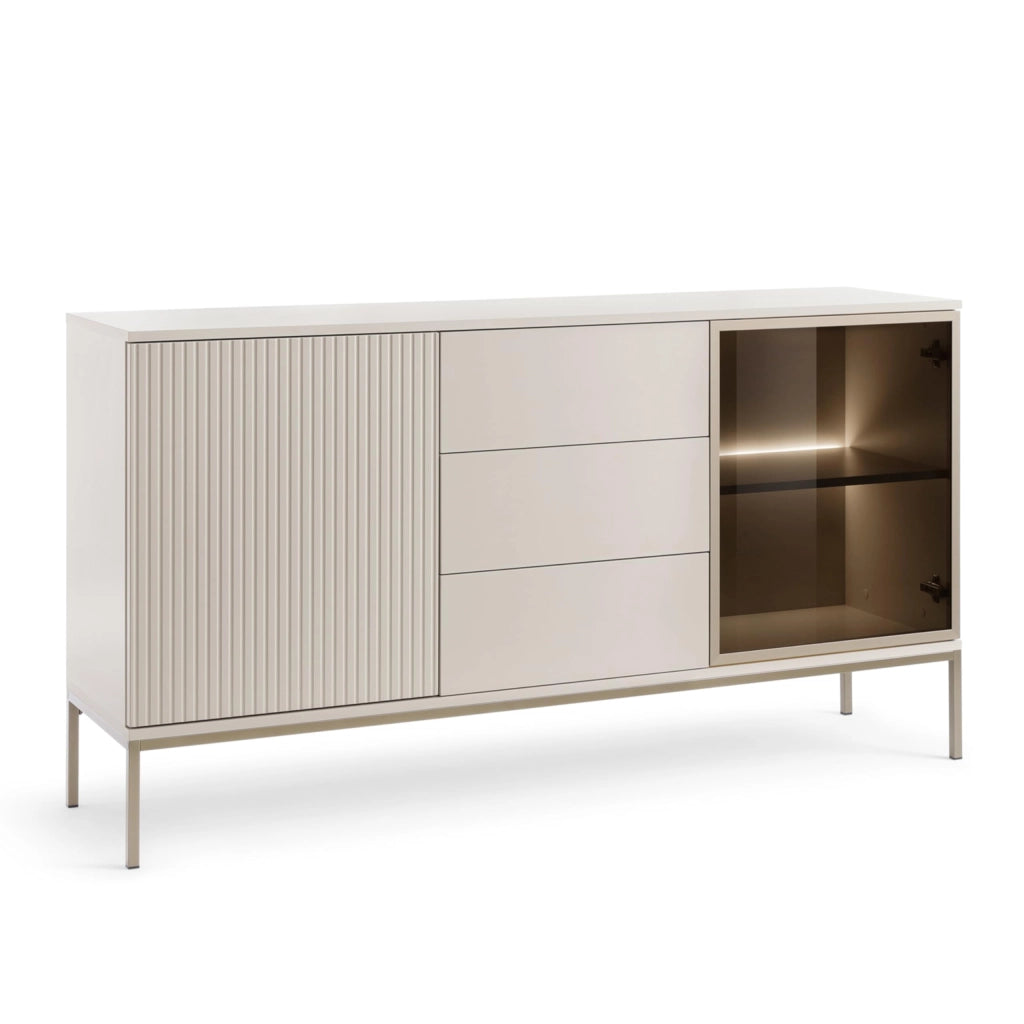 Komodee Cassettiera Laval KSZ154 Cashmere 154x83x39 cm