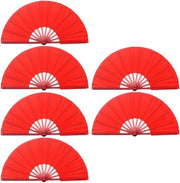 Ventilatore a Mano Ripiegabile - 6 Pz Ventilatore Tai Chi Stile Giapponese