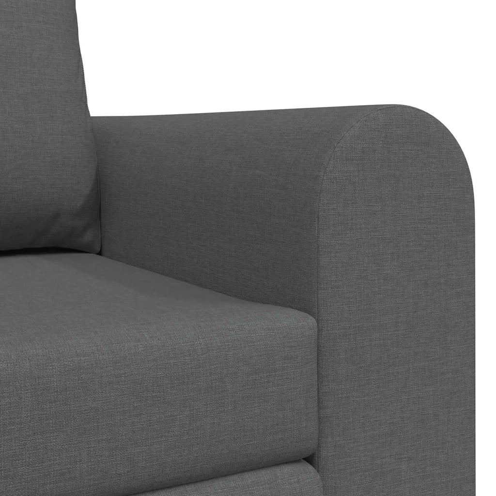Divano letto | Sof¨¤ letto | Letto singolo 60cm Grigio scuro Tessuto