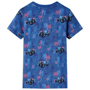 Maglietta da Bambino Blu Scuro M¨¦lange 104