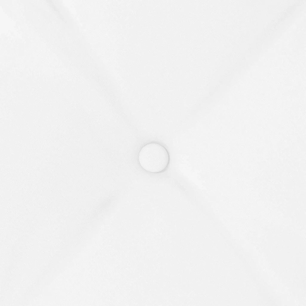 Cuscino per Schiena Bianco 100 x 19 x 50 cm Tessuto 42014755