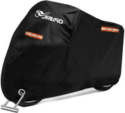 Telaio motociclo impermeabile 190T - Garage esterno per motocicli con fessure di ventilazione - Protezione motociclo da raggi UV pioggia neve - 265 x 105 x 125 cm Telaio motociclo