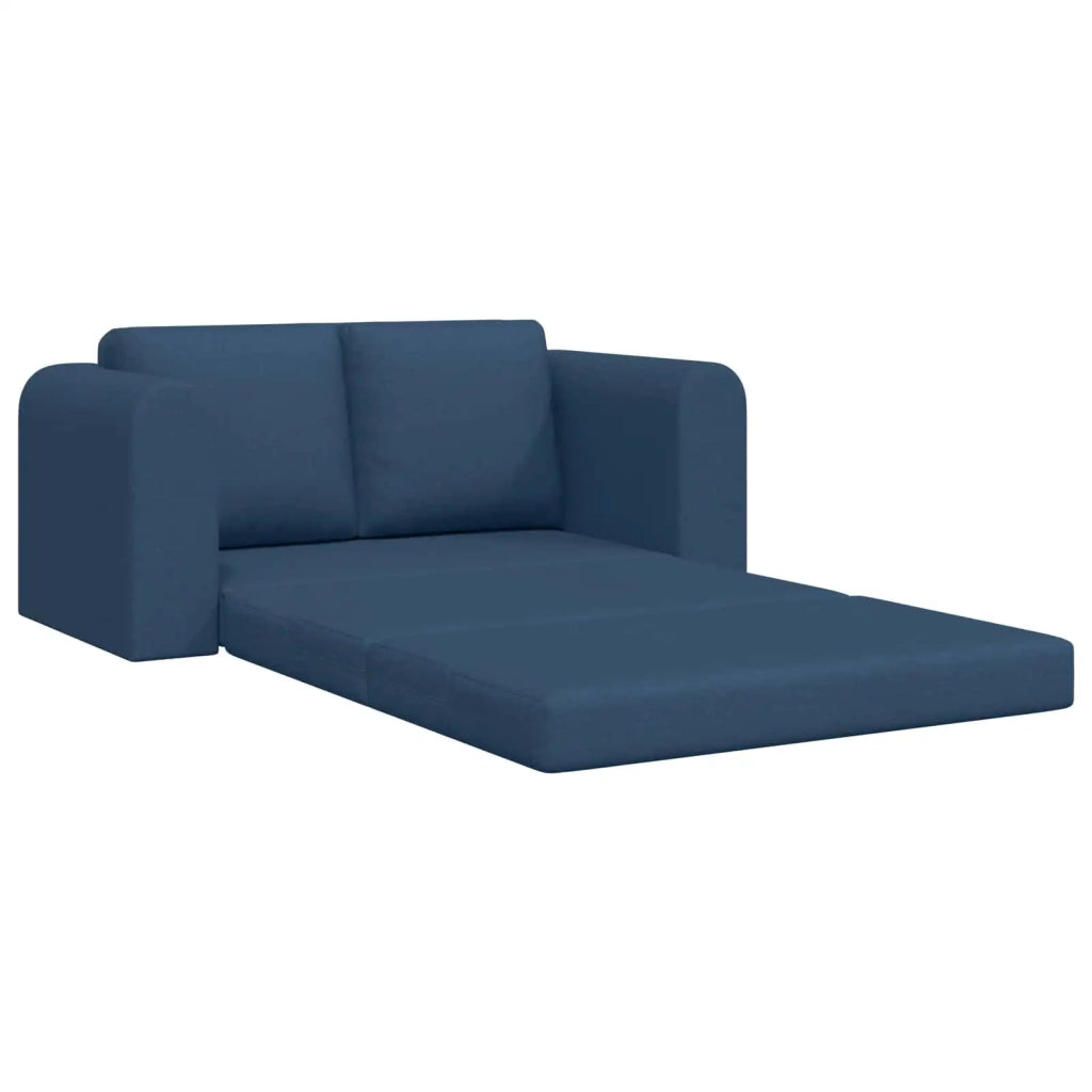 Divano letto | Sof¨¤ letto | Letto singolo 60cm Blu Tessuto
