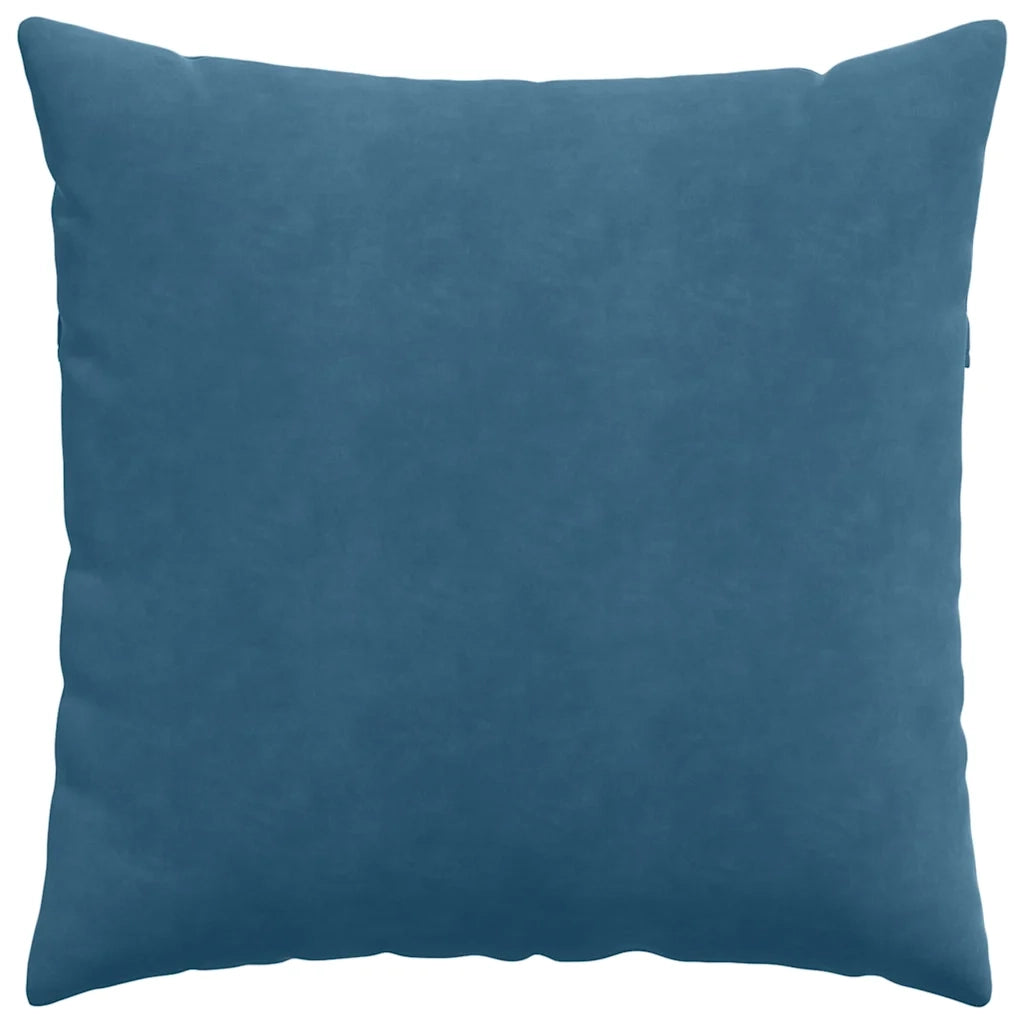 Cuscini da Divano 2 pcs Blu 80 x 80 cm Tessuto in Cords 42014056