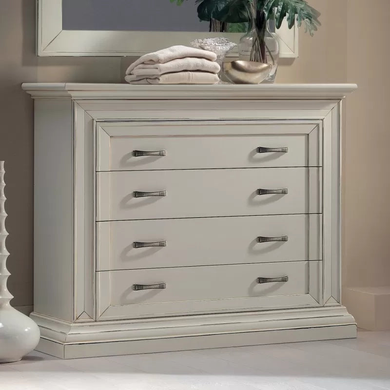 Camera completa legno shabby bianco anticato - Mobili 2G