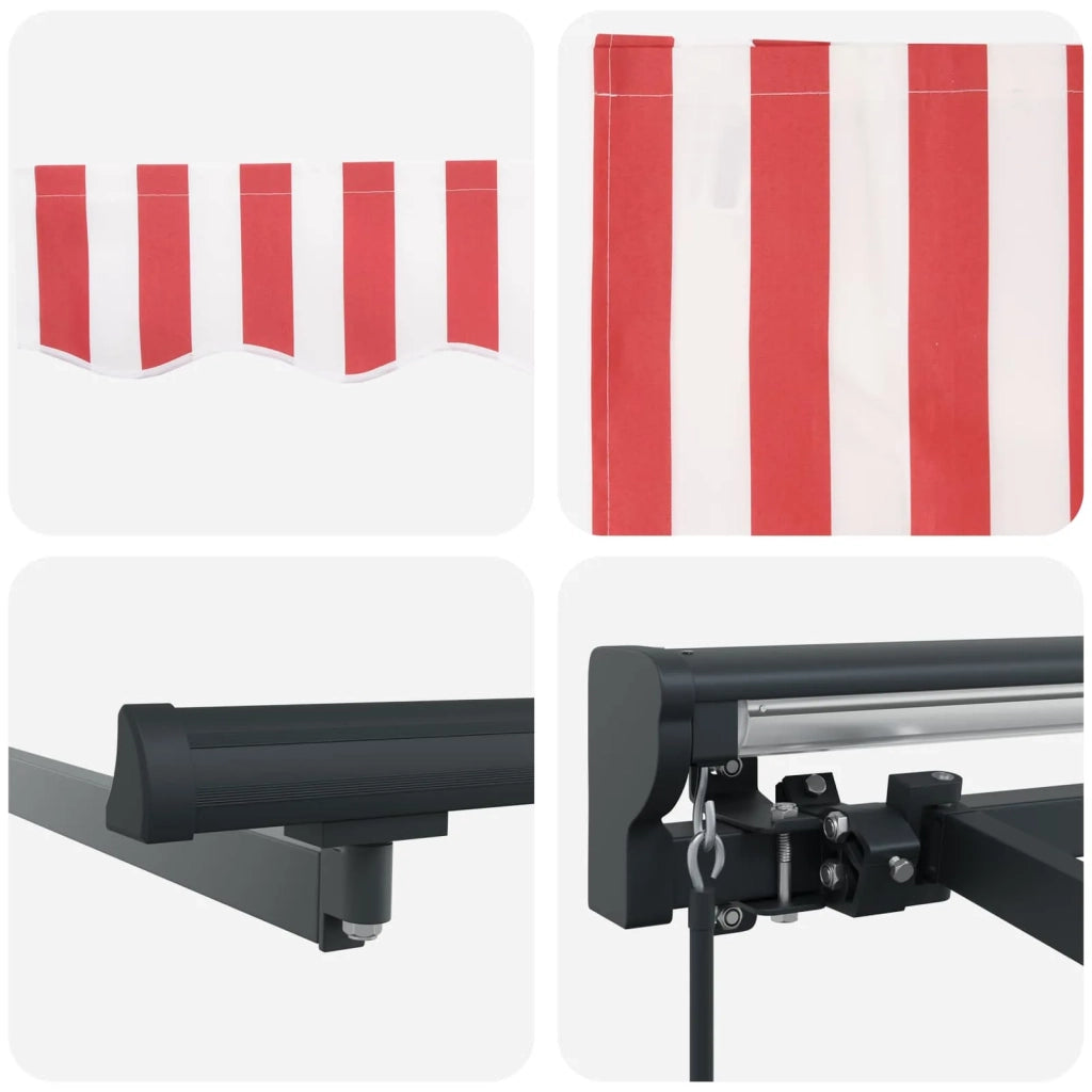 Struttura della tenda Rosso e Bianco 450 × 300 cm 3330925