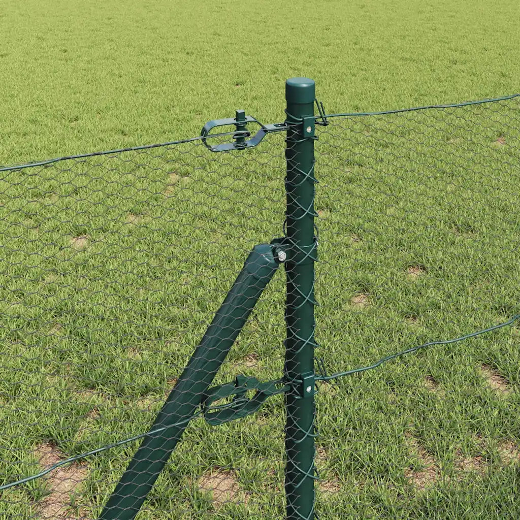 Palo della recinzione Verde 100 x 0,8 m (mesh da 13 mm)