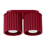Lampada da soffitto AURA 2 bordeaux GU10