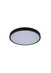 Plafoniera LED Rabalux Alenzo 42cm nera 36W IP44 con telecomando
