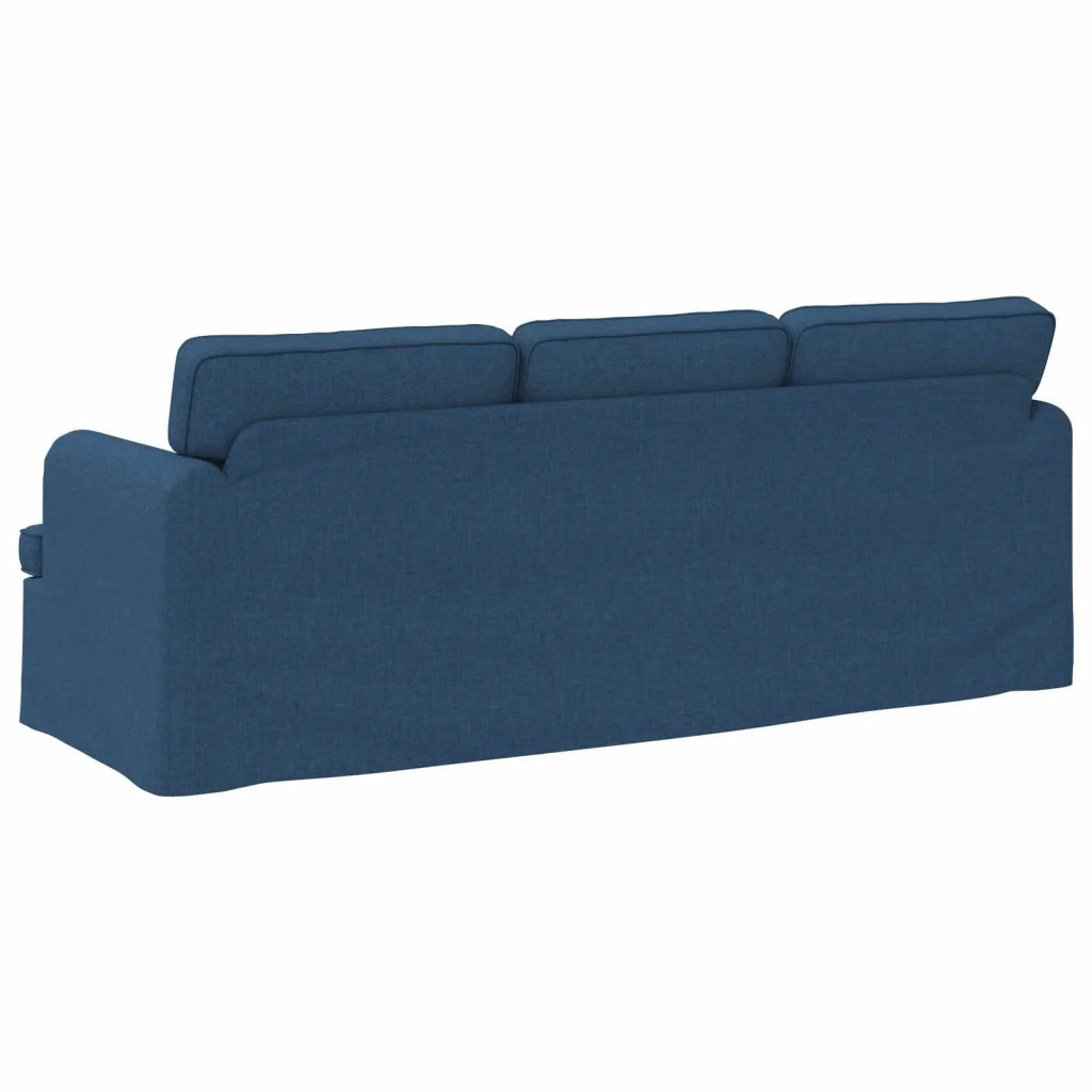 Divano Blu 201 x 80 x 85 cm Tessuto 42024503