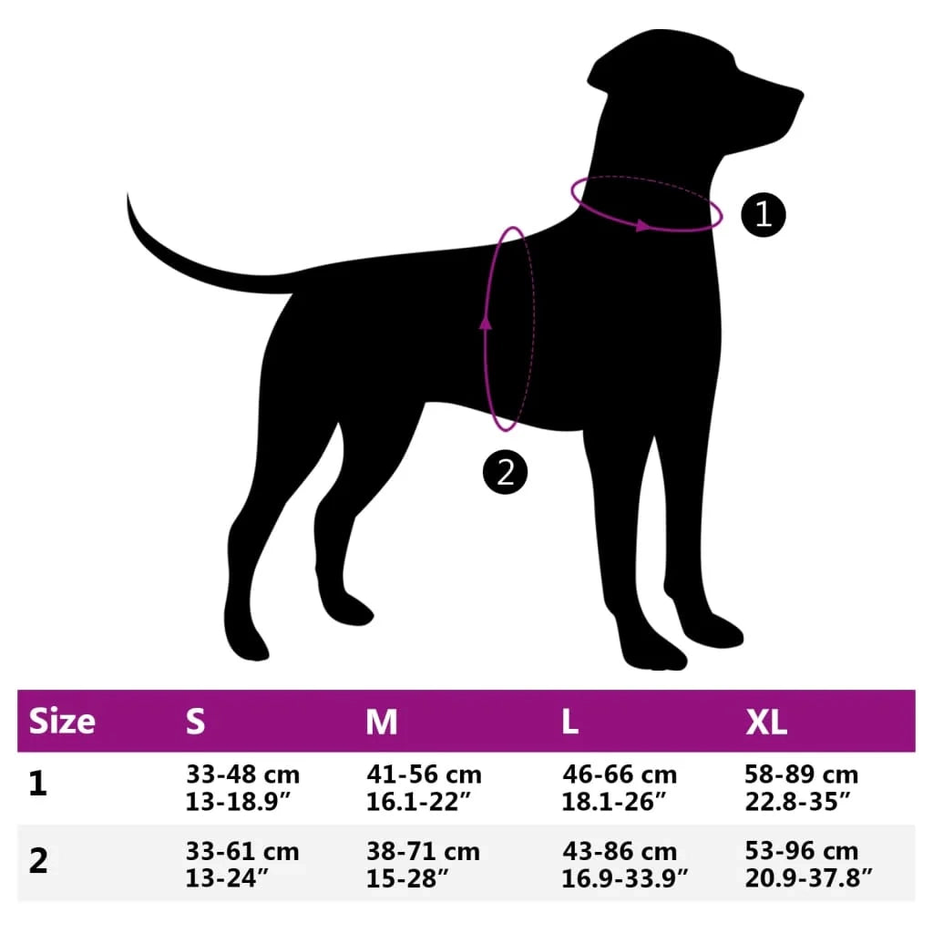 Pettorina regolabile per cani con strisce riflettenti x L Blu 02_0042342