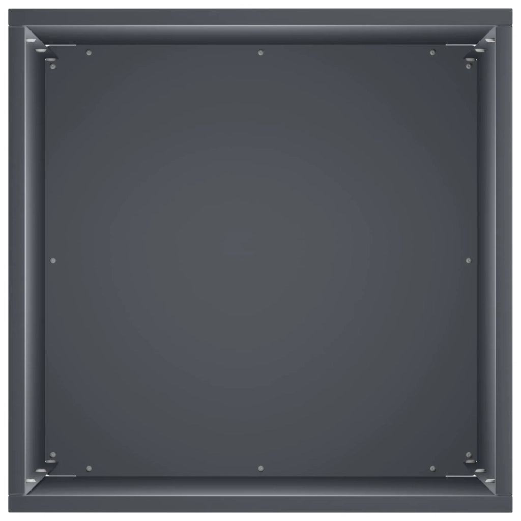 Vaso da giardino Antracite 40 x 40 x 50 cm 8005362
