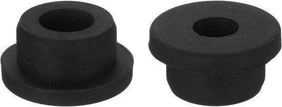 Rubberen cavi doorvoer per 2 pezzi per 12 mm ID - Nero - Protezione dei cavi e dei fili
