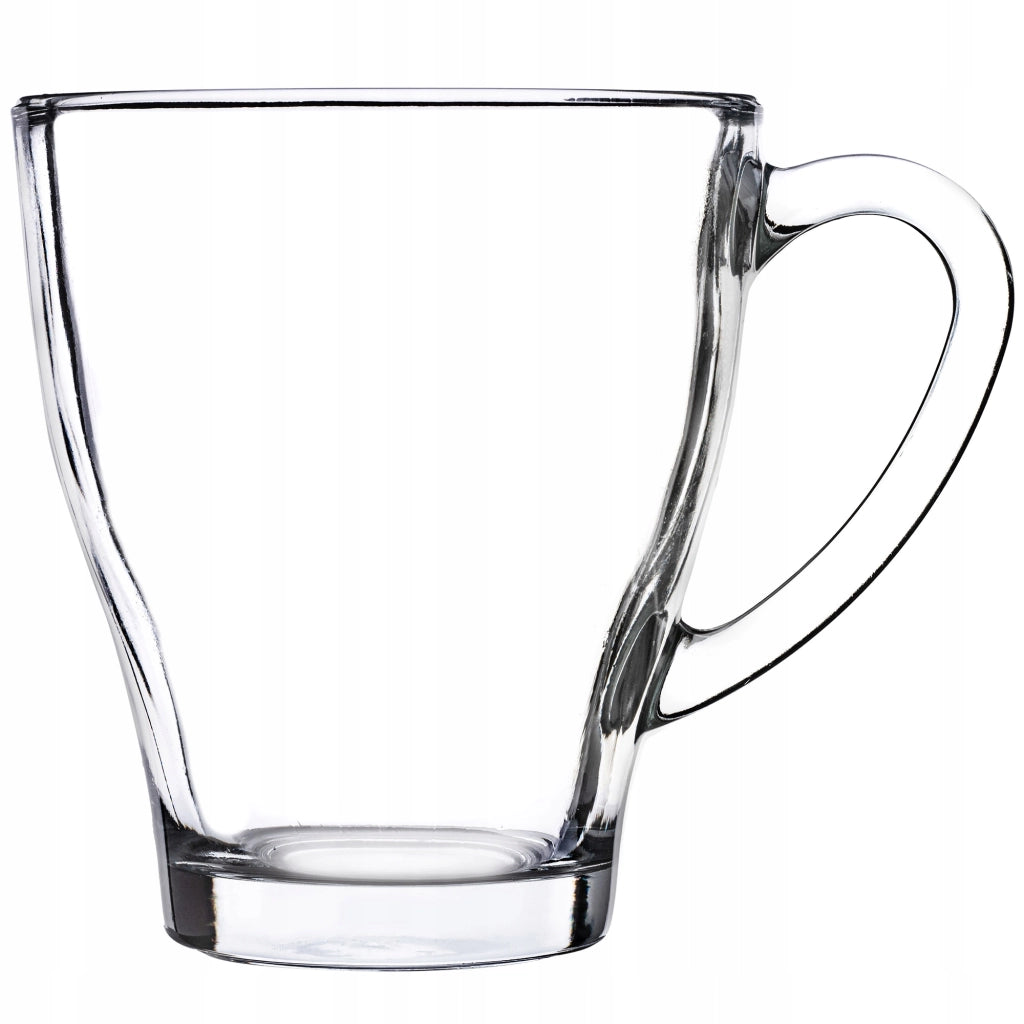 Set di 6 bicchieri da tè e caffè KADAX da 250 ml con manico.