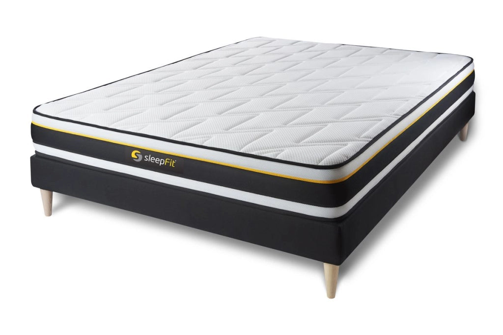 Kit rete e materasso SOFT 120x190cm - Foam HD - Molto rigido