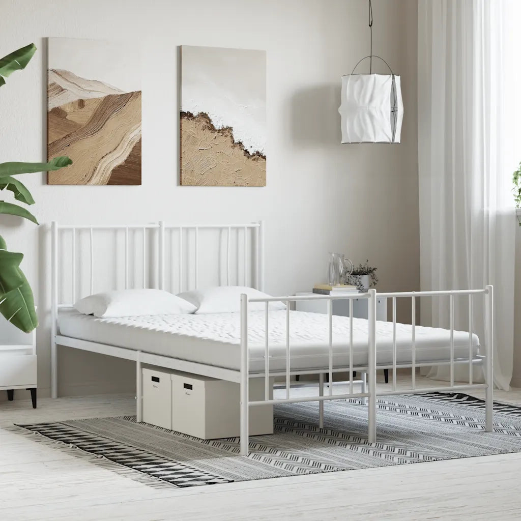 Materasso in Schiuma-Materasso per Letto Bianco 140x210 cm 7 Zone Durezza 20 ILD