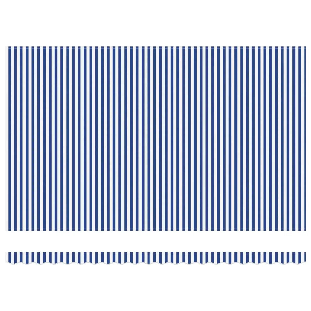 Struttura della tenda Blu e Bianco 500 × 300 cm 3331198