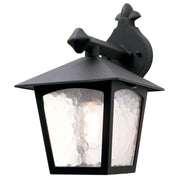 Applique esterna York 1 luce E27 nero Elstead BL2-BLACK