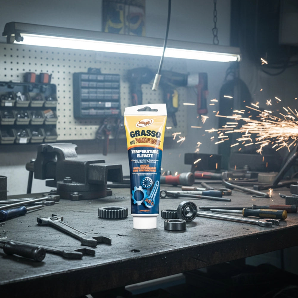 Grasso ad alte prestazioni per temperature elevate antiusura 125 ml