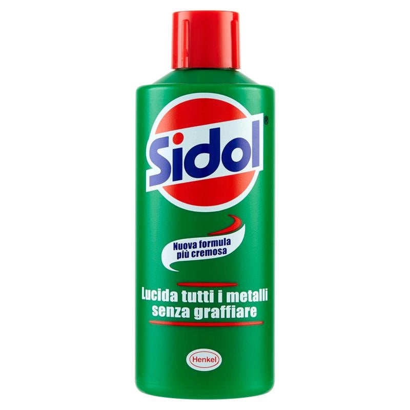 SIDOL DETERGENTE IN CREMA ADATTO PER METALLO IN FORMATO DA 150 ML