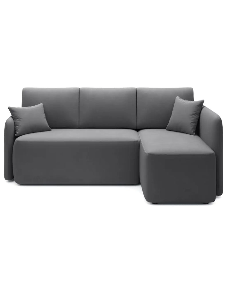 Divano ad angolo collezione HEDSON colore Grigio scuro
