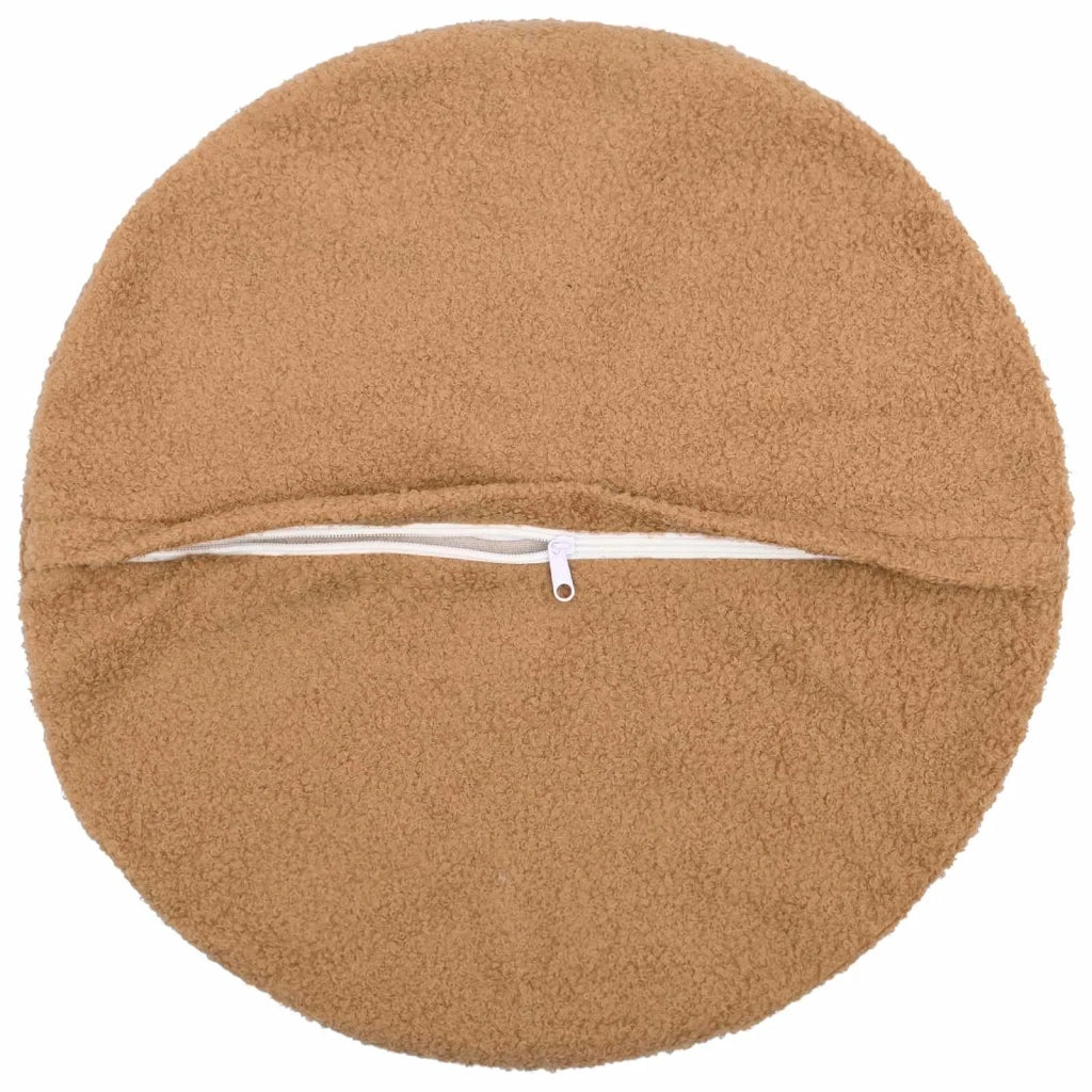 Federa 6 pcs HEERLEN Beige Ø 60 cm Bouclé 922952