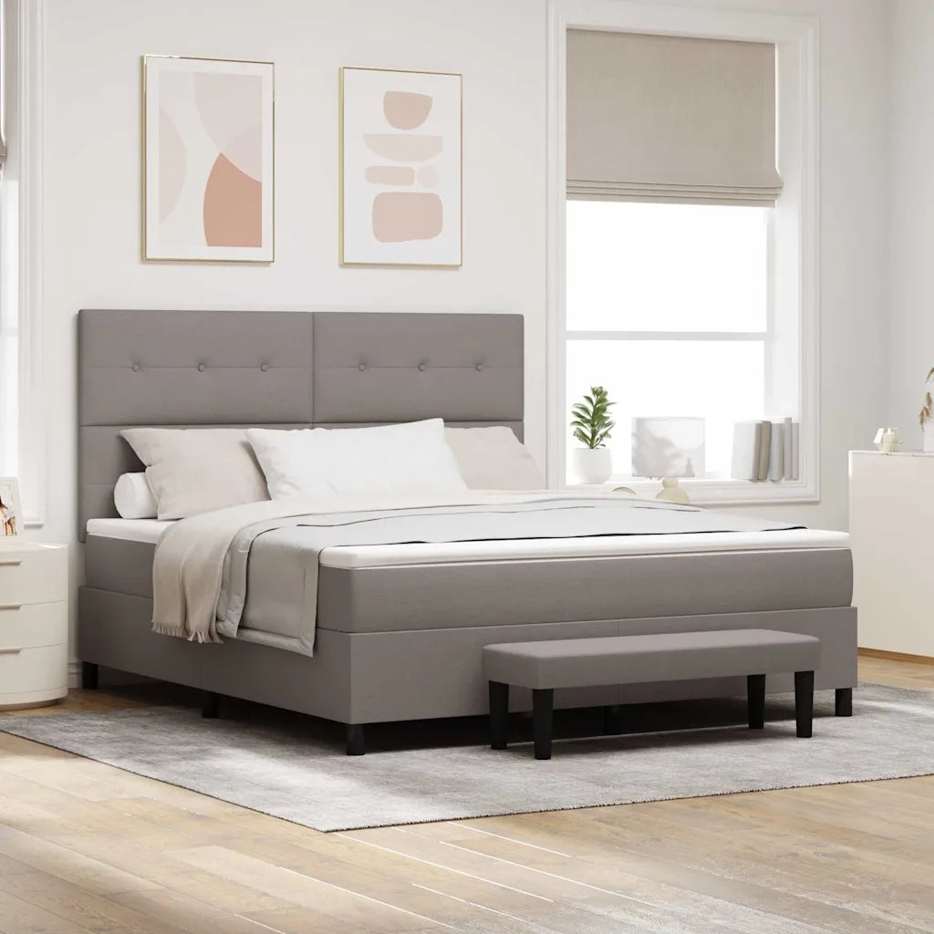 Letto a molle con materasso Talpa 180 x 200 cm Tessuto