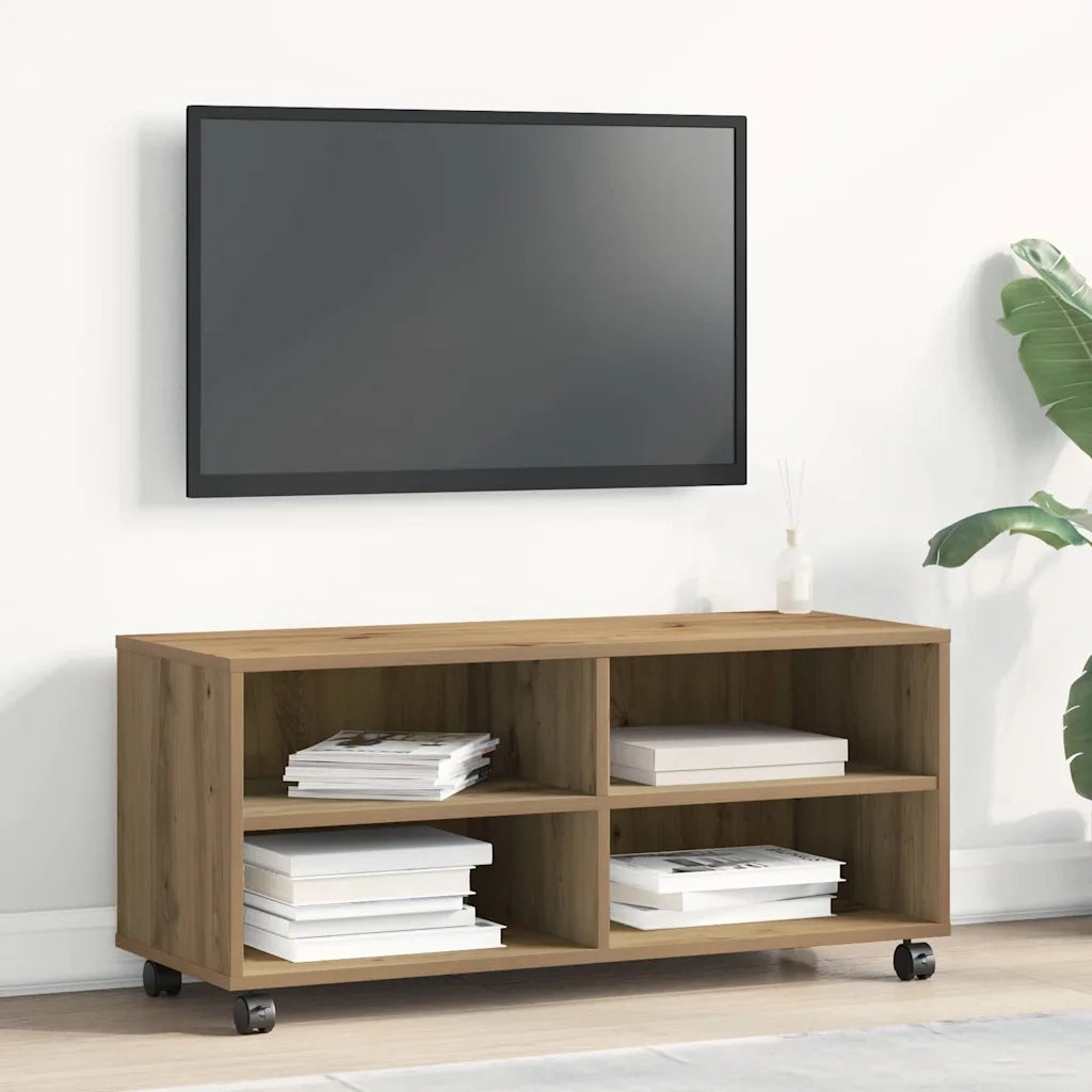 Mobile TV Marrone 90 x 35 x 40.5 cm Legno multistrato 861980