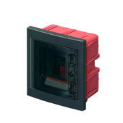 Centralino ad incasso nero 4 moduli