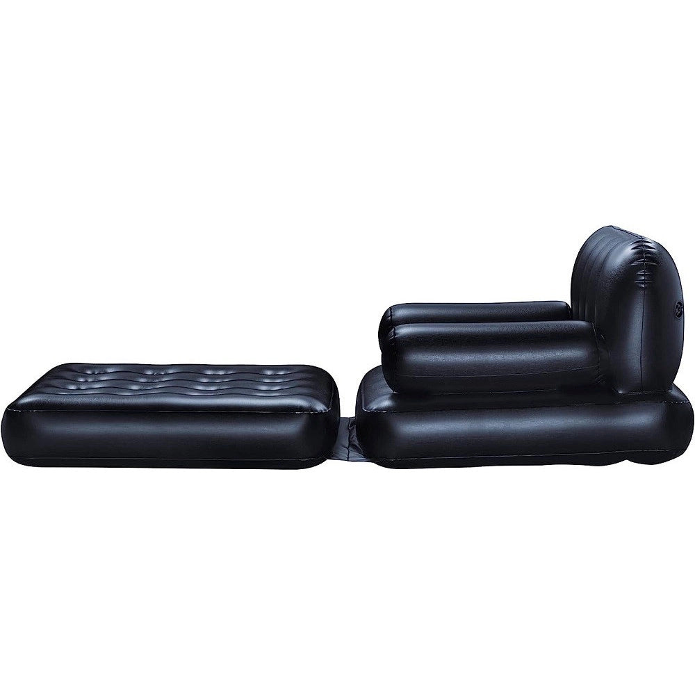 Trade Shop - Poltrona Divano Gonfiabile 4in1 Multi-max 191x97x64cm Pieghevole Floccata 75114 -