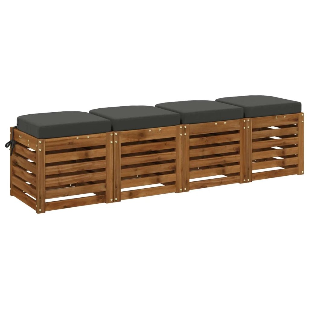 Cuscini per sedile a 4 pezzi SOEST 4 pcs 100% Poliestere 945248