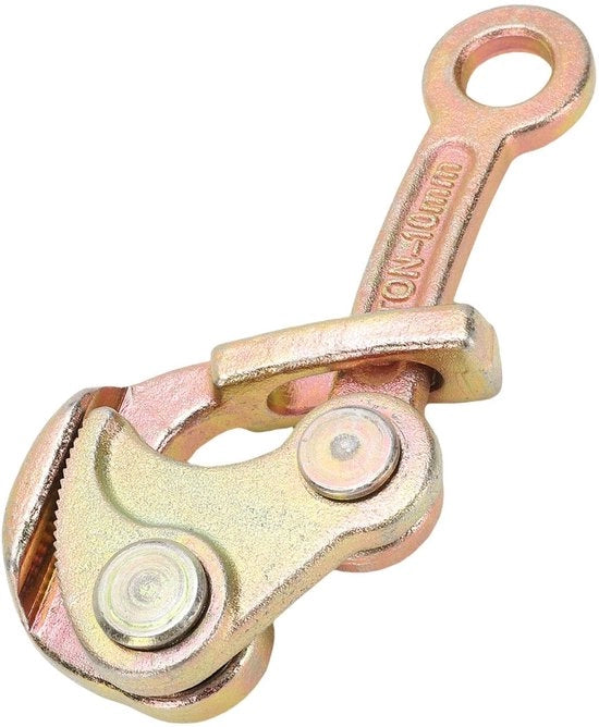 Manicotto per cavi in acciaio con sicurezza anti-schiacciante - Capacità 0,5 ton - Adatto per cavi di diametro 1-10 mm - Realizzato in acciaio resistente alle scosse - Costruzione duratura e resistente