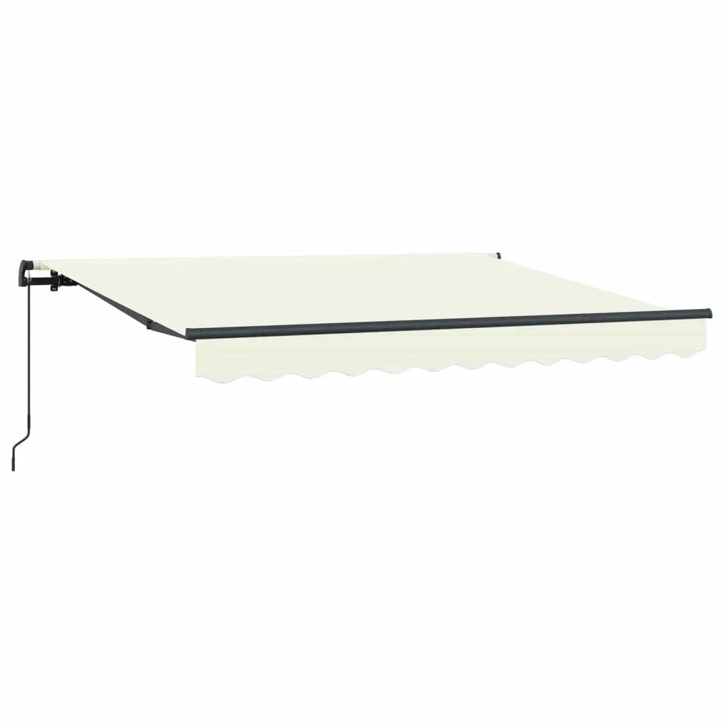 Tenda Retrattile Crema 250 x 200 cm Tessuto 3329358