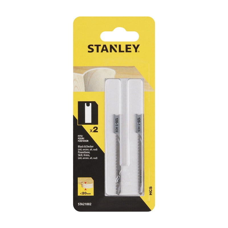 STANLEY STA21002 2 LAME LEGNO RETT.T/FINE ATT U