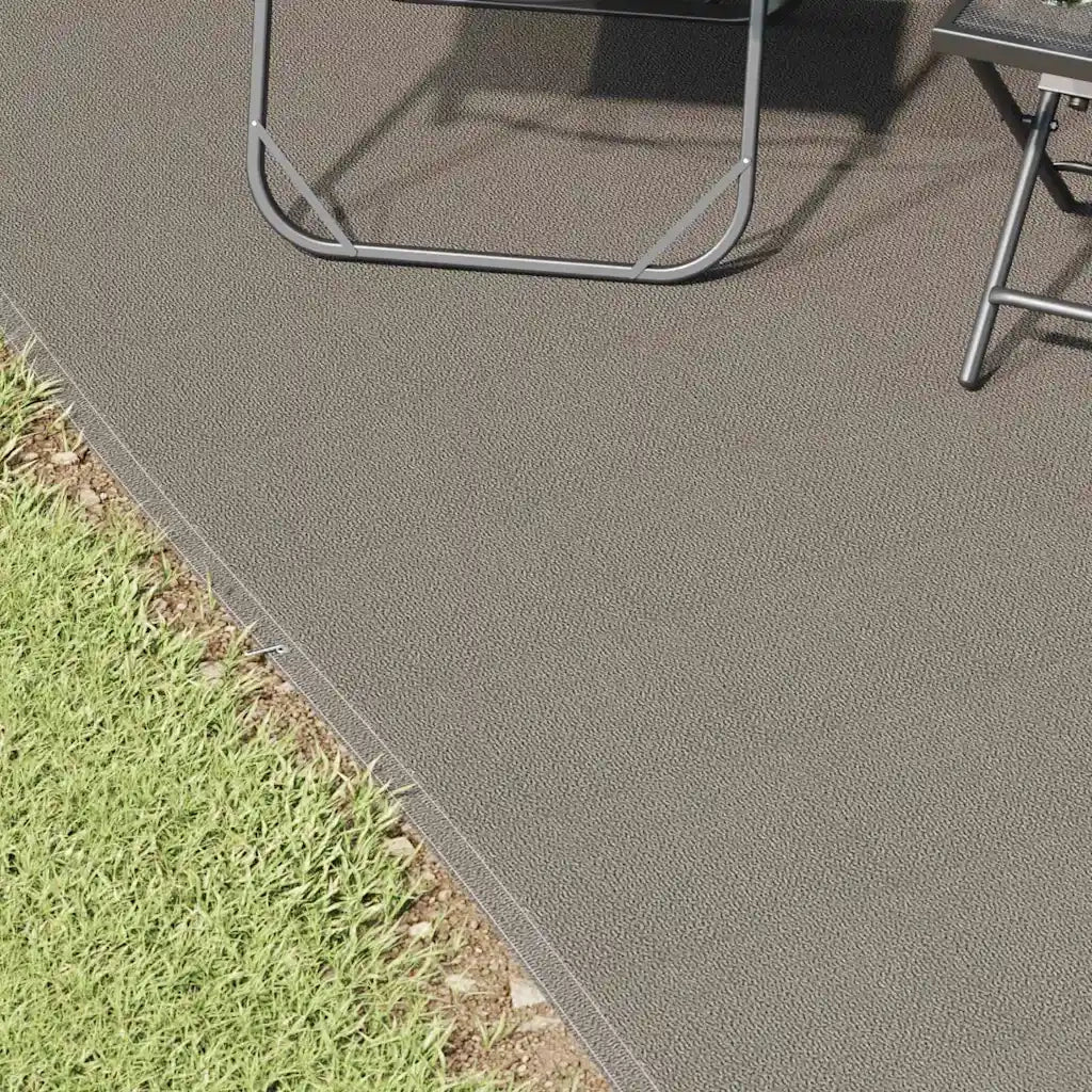Tappeto da Tenda Grigio chiaro 500 × 300 cm Polietilene 42000198
